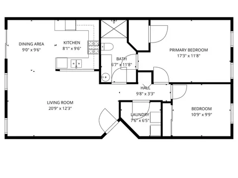 Floorplan - 21230 W Walnut Dr #A, Plainfield, IL 60544 photo 1 of 1