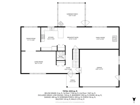 Floorplan - 21851 Helen Dr, Plainfield, IL 60544 photo 1 of 4