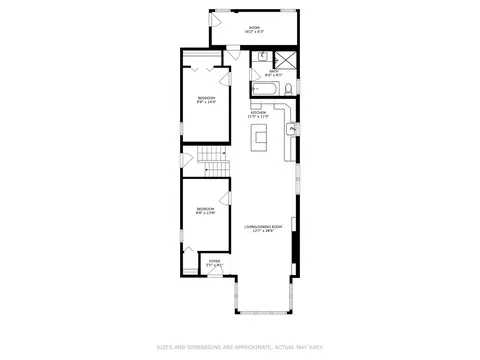 Floorplan - 7545 S Perry Ave, Chicago, IL 60620 photo 3 of 4