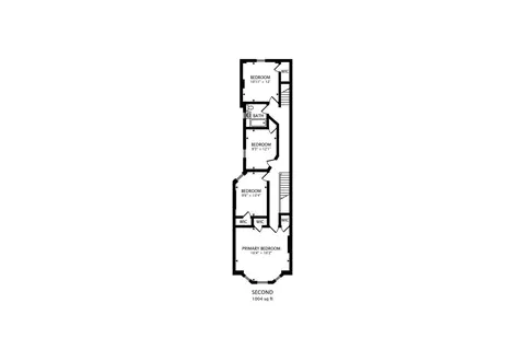 Floorplan - 4049 S Indiana Ave, Chicago, IL 60653 photo 2 of 2