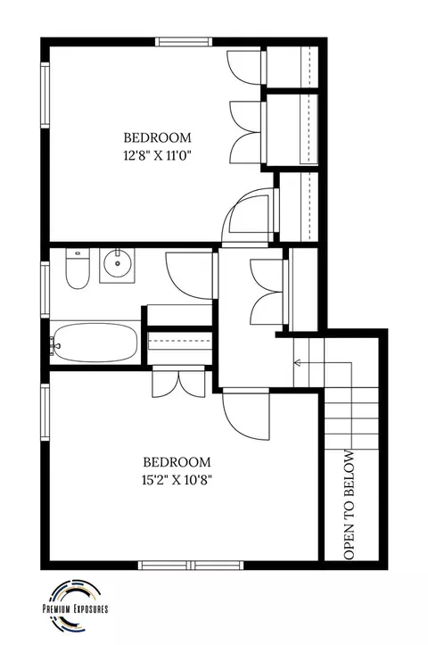 Floorplan - 1233 E Jefferson St, Bloomington, IL 61701 photo 2 of 3
