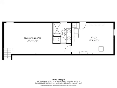 Floorplan - 241 Glendale Rd, Glenview, IL 60025 photo 3 of 4