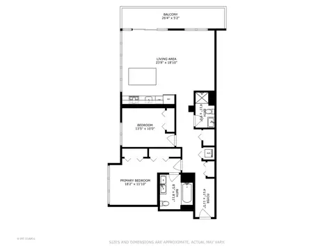 Floorplan - 212 E Cullerton St #PH06, Chicago, IL 60616 photo 1 of 1