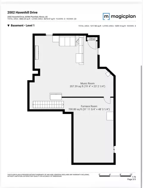Floorplan - 2002 Havenhill Dr, Plainfield, IL 60586 photo 3 of 3