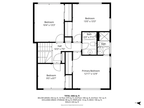 Floorplan - 521 Michael Mnr, Glenview, IL 60025 photo 5 of 5