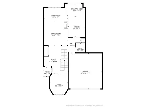 Floorplan - 1740 Melise Dr, Glenview, IL 60025 photo 1 of 4