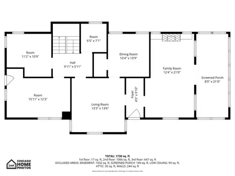 Floorplan - 1102 N Laramie Ave, Chicago, IL 60651 photo 1 of 3