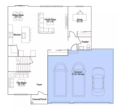 Floorplan - 3102 Holden St, Elgin, IL 60124 photo 1 of 2