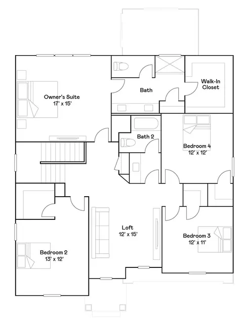 Floorplan - 600 Lismore Cir, Elgin, IL 60124 photo 2 of 2