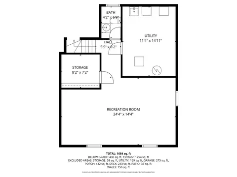 Floorplan - 606 Edwards Ave, West Dundee, IL 60118 photo 1 of 3