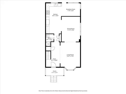 Floorplan - 3059 N Gresham Ave, Chicago, IL 60618 photo 1 of 5