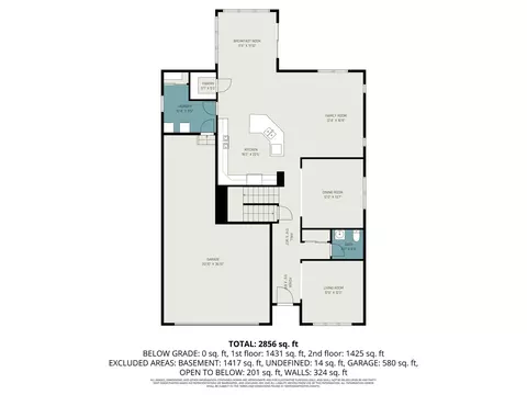 Floorplan - 12811 Conifer St, Plainfield, IL 60585 photo 2 of 3