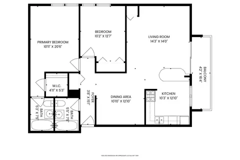 Floorplan - Undisclosed, Wheeling, IL 60090 photo 1 of 1