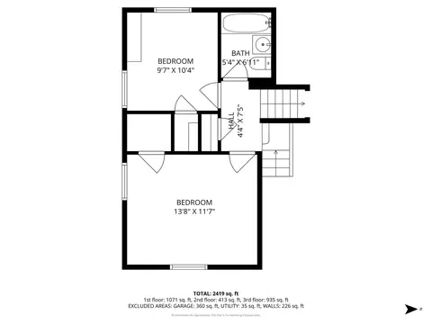 Floorplan - 100 Williamsburg Rd, Evanston, IL 60203 photo 2 of 4