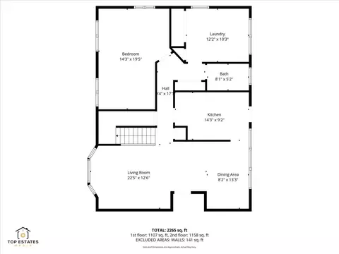 Floorplan - 2302 Fulle St, Rolling Meadows, IL 60008 photo 2 of 6