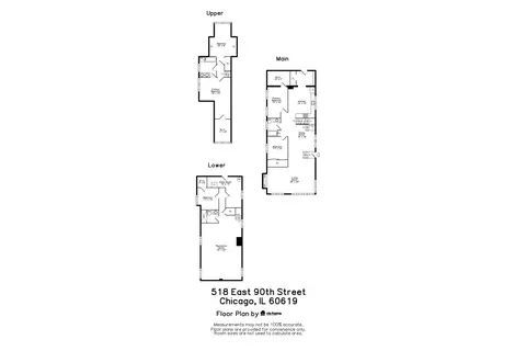 Floorplan - 518 E 90th St, Chicago, IL 60619 photo 4 of 4
