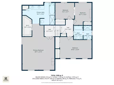 Floorplan - 5187 Chambers Dr, Hoffman Estates, IL 60010 photo 3 of 4