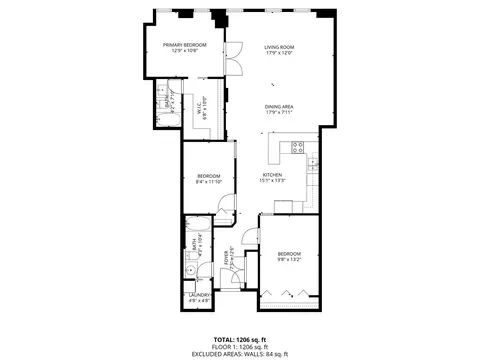 Floorplan - 40 E 9th St #609, Chicago, IL 60605 photo 1 of 1
