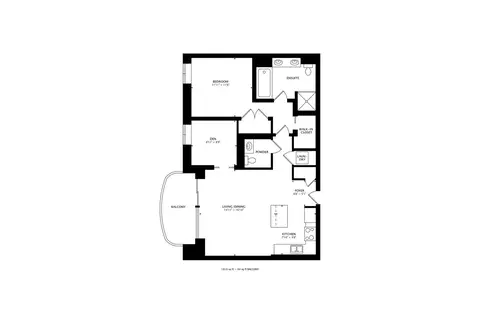 Floorplan - 10 E Delaware Pl #20A, Chicago, IL 60610 photo 1 of 2