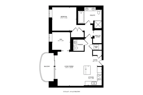 Floorplan - 10 E Delaware Pl #20A, Chicago, IL 60610 photo 2 of 2