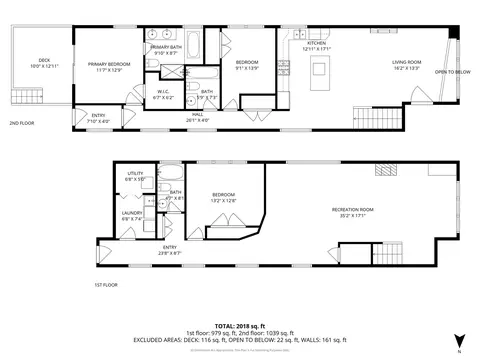 Floorplan - 1423 N Artesian Ave #1, Chicago, IL 60622 photo 2 of 3