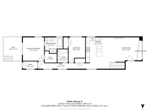 Floorplan - 1423 N Artesian Ave #1, Chicago, IL 60622 photo 3 of 3