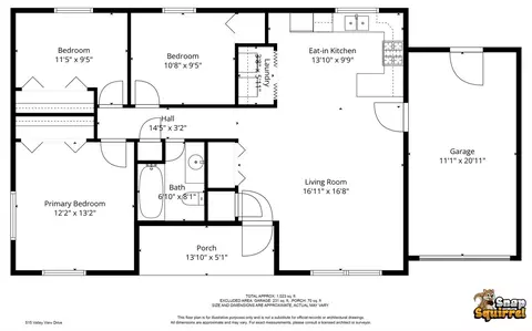 Floorplan - 515 Valley View Dr, Philo, IL 61864 photo 1 of 1