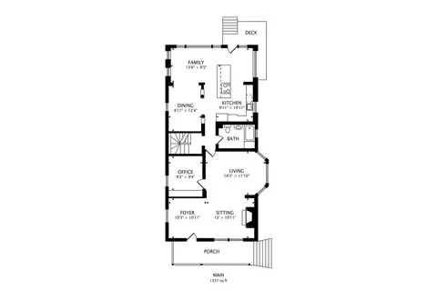 Floorplan - 256 Blackhawk Rd, Riverside, IL 60546 photo 2 of 4