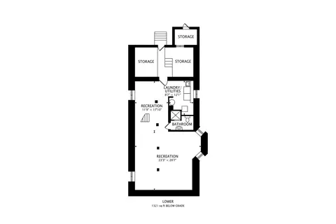 Floorplan - 256 Blackhawk Rd, Riverside, IL 60546 photo 1 of 4