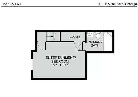 Floorplan - 1121 E 82nd Pl, Chicago, IL 60619 photo 3 of 3