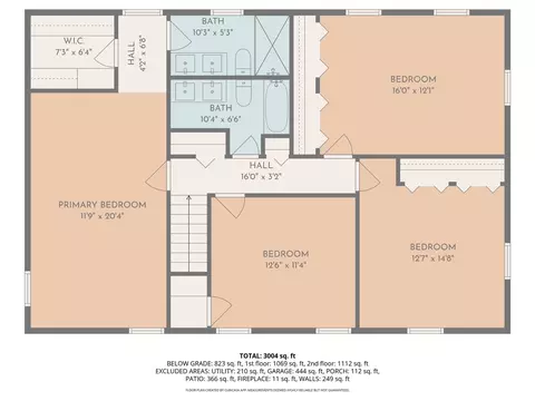 Floorplan - 216 E Scranton Ave, Lake Bluff, IL 60044 photo 2 of 4