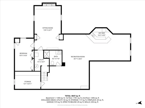 Floorplan - 2250 Lisson Rd, Naperville, IL 60565 photo 3 of 4