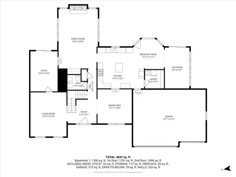 Floorplan - 2250 Lisson Rd, Naperville, IL 60565 photo 1 of 4