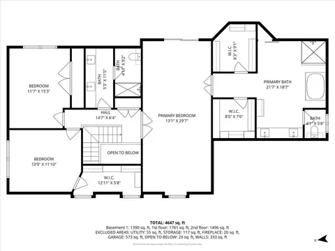 Floorplan - 2250 Lisson Rd, Naperville, IL 60565 photo 2 of 4