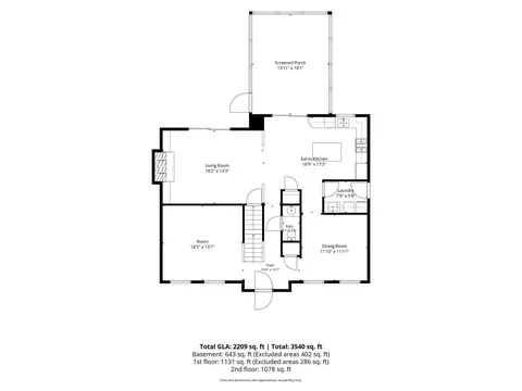 Floorplan - 2042 Richton Dr, Wheaton, IL 60189 photo 6 of 8