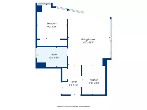 Floorplan - 611 S Wells St #1908, Chicago, IL 60607 photo 1 of 1