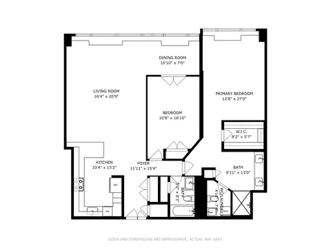 Floorplan - 175 E Delaware Pl #7204, Chicago, IL 60611 photo 1 of 1