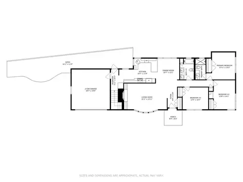 Floorplan - 824 Echo Ln, Glenview, IL 60025 photo 1 of 3