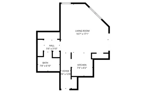 Floorplan - Undisclosed, Chicago, IL 60613 photo 1 of 1