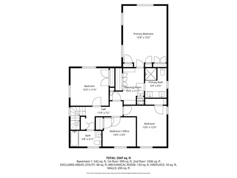Floorplan - 610 Drexel Ave, Glencoe, IL 60022 photo 2 of 4