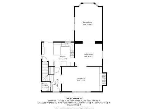 Floorplan - 610 Drexel Ave, Glencoe, IL 60022 photo 1 of 4