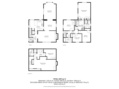 Floorplan - 610 Drexel Ave, Glencoe, IL 60022 photo 4 of 4