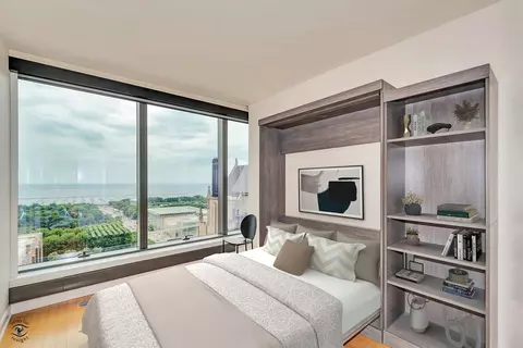Bedroom - 60 E Monroe St #1701, Chicago, IL 60603 photo 6 of 7