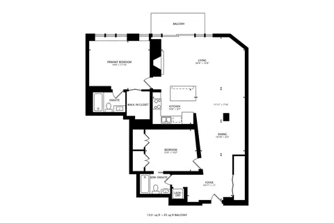 Floorplan - Undisclosed, Chicago, IL 60654 photo 1 of 1