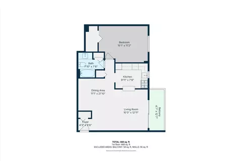 Floorplan - 586 Fairway View Dr #2C, Wheeling, IL 60090 photo 1 of 1