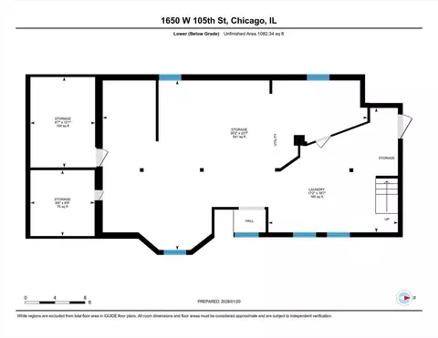 Floorplan - 1650 W 105th St, Chicago, IL 60643 photo 3 of 3