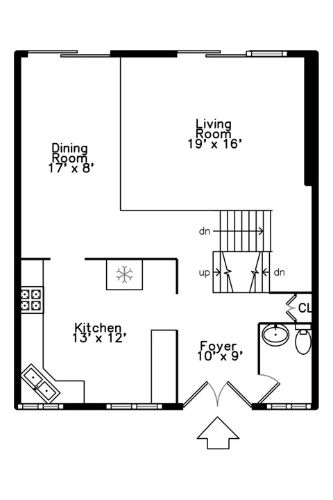 Floorplan - 746 E Devon Ave, Roselle, IL 60172 photo 4 of 6