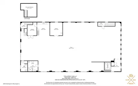 Floorplan - 209 E Washington St #5, Bloomington, IL 61701 photo 1 of 1