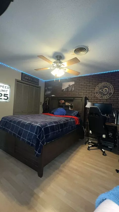 Bedroom - 402 E Belleville Ave, Christopher, IL 62822 photo 6 of 7