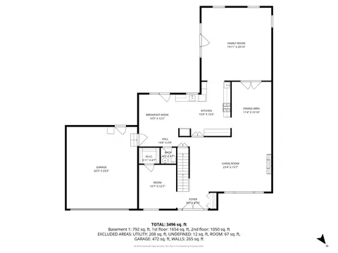 Floorplan - 706 Cherry Ct, Itasca, IL 60143 photo 3 of 4